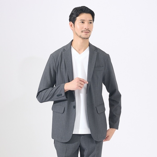 アバハウス（ABAHOUSE）/【セットアップ対応】シルキータッチ ウォッシャブル ジャケット_2