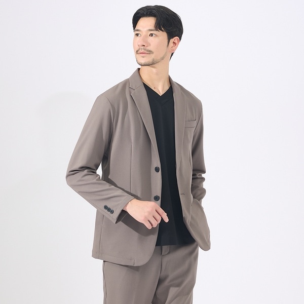 アバハウス（ABAHOUSE）/【セットアップ対応】シルキータッチ ウォッシャブル ジャケット_3