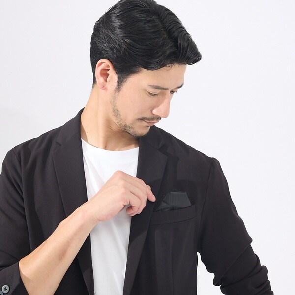 アバハウス（ABAHOUSE）/【セットアップ対応】シルキータッチ ウォッシャブル ジャケット_5