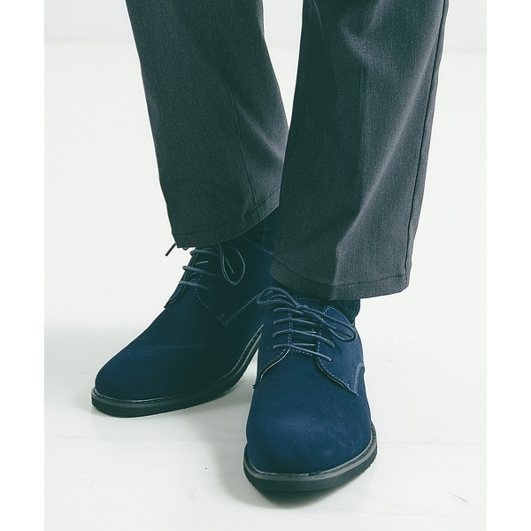 アバハウス（ABAHOUSE）/スウェード プレーントゥ シューズ