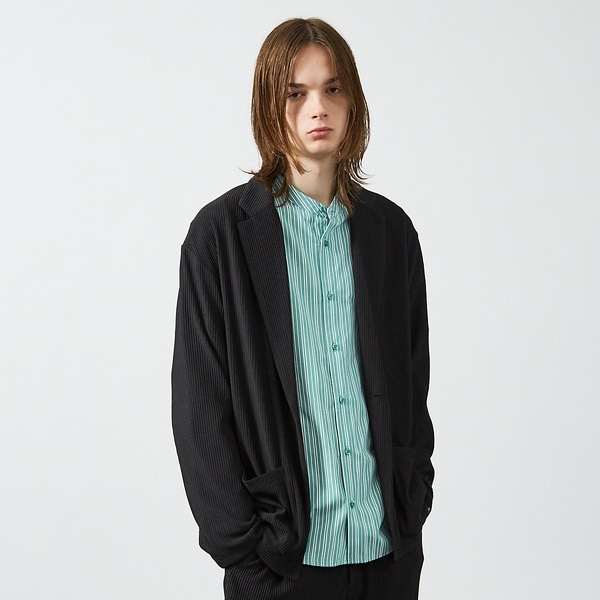 アバハウス（ABAHOUSE）/【セットアップ対応】プリーツ イージー ジャケット