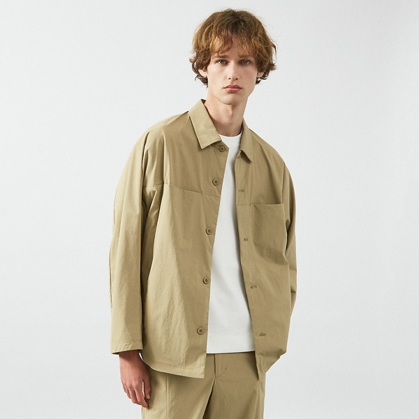 アバハウス（ABAHOUSE）/【セットアップ対応】TUCK＆DARTS シャツブルゾン / ドルマンスリーブ