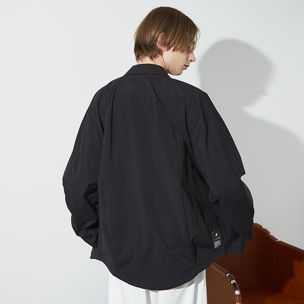 アバハウス（ABAHOUSE）/【セットアップ対応】TUCK＆DARTS シャツブルゾン / ドルマンスリーブ_8