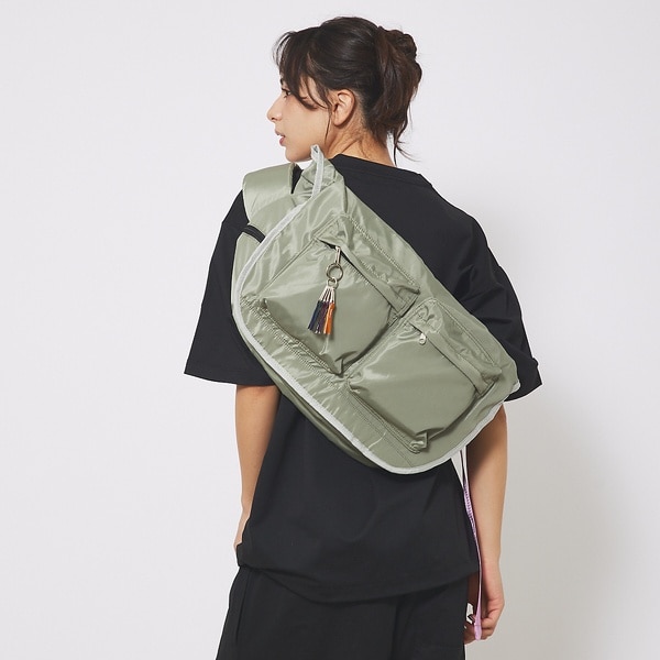 アバハウス（ABAHOUSE）/【cheek/チーク】big messenger C24005/ビッグメッセンジ