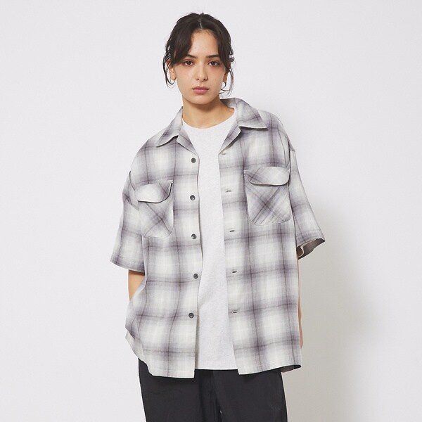 アバハウス（ABAHOUSE）/【PENDLETON/ペンドルトン】Open Collar Shirt/ボードシ_4