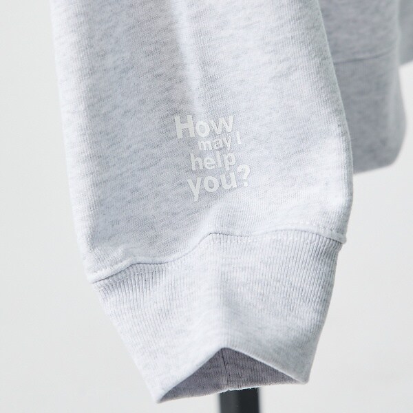 アバハウス（ABAHOUSE）/【PORTLAND−GROCERY】ロゴプリント クルーネックスウェット / L