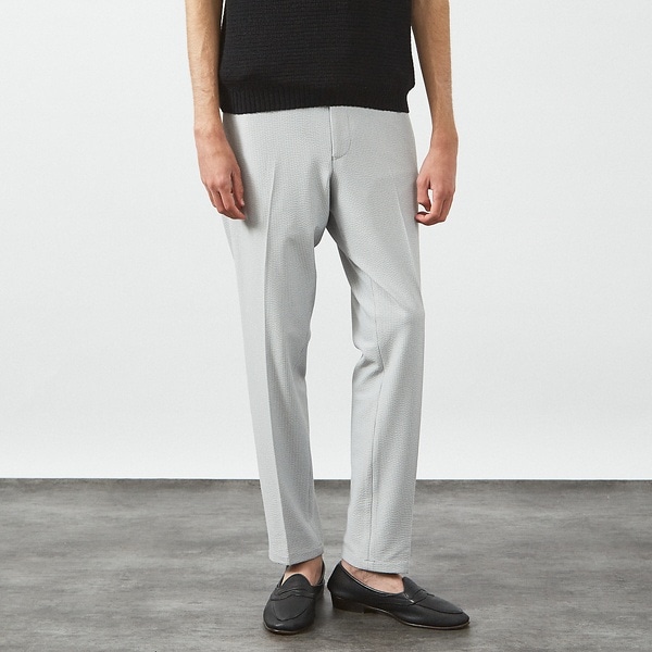 アバハウス（ABAHOUSE）/トリコットサッカー イージー パンツ / ストレッチ ドライタッチ UVカット