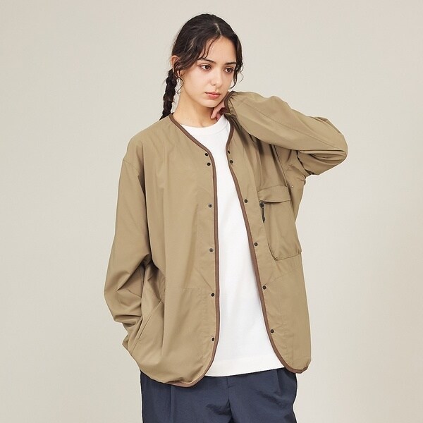アバハウス（ABAHOUSE）/【NANGA/ナンガ】PLC CARDIGAN/ナイロンカーディガン/パッカブル
