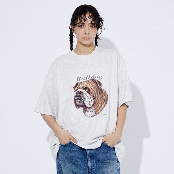 アバハウス（ABAHOUSE）/【LEE/リー】　BULLDOG PRINT TEE /ブルドッグプリントTシャ