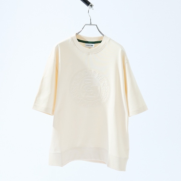 アバハウス（ABAHOUSE）/【LACOSTE / ラコステ】トーン・オン・トーンステッチ半袖スウェット /