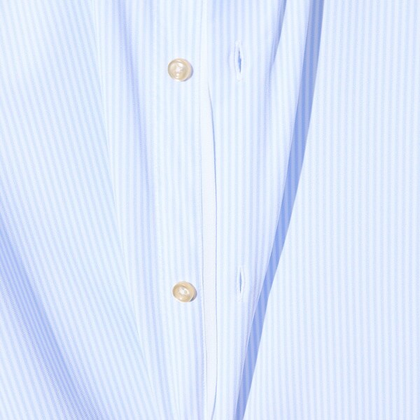 アバハウス（ABAHOUSE）/ハイストレッチ バックストライプ半袖シャツ