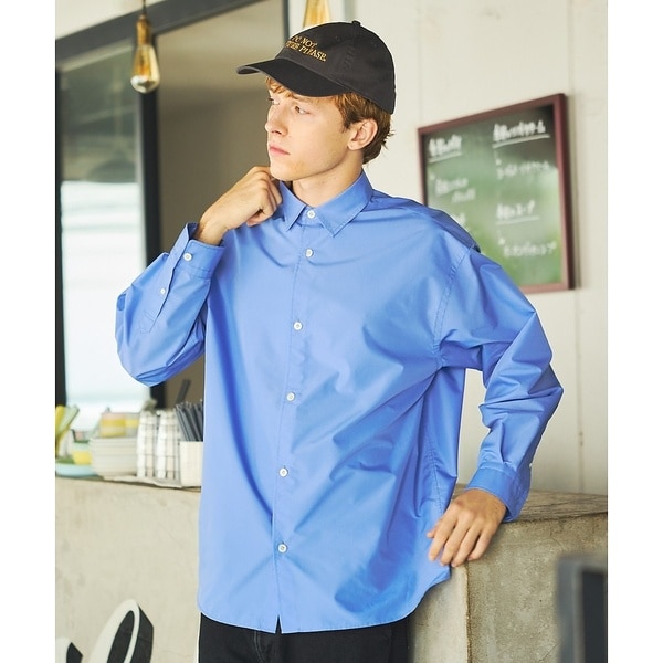 アバハウス（ABAHOUSE）/オーバーサイズ レギュラーカラーシャツ / イージーケア