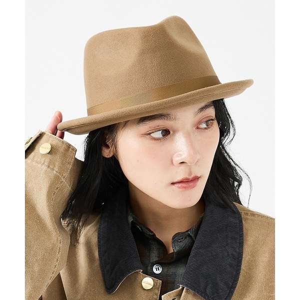 アバハウス（ABAHOUSE）/【RUBEN/ルーベン】SOLID ALLUP FELT HAT/ソリッドアルプ