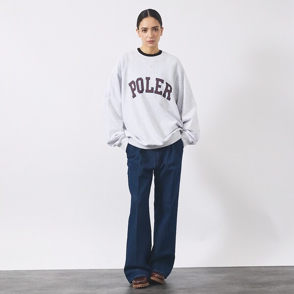 アバハウス（ABAHOUSE）/【POLER/ポーラー】COLLEGE RAGLAN CREW 流汗/カレ