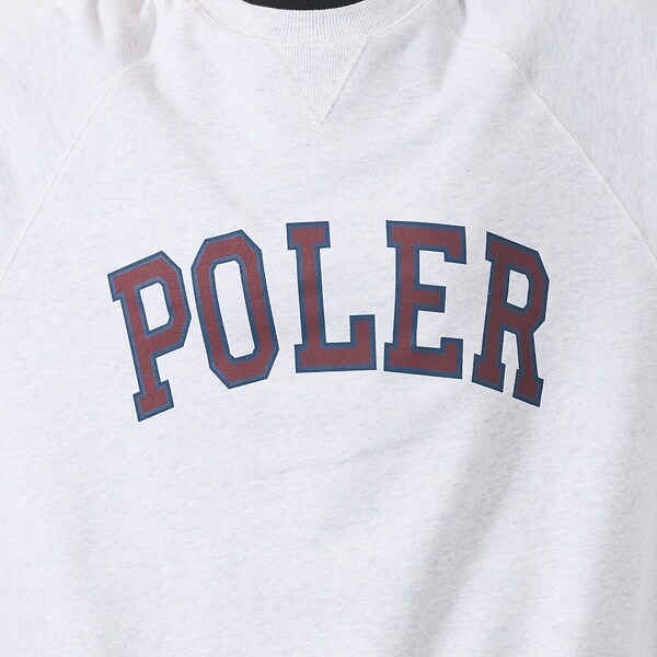 アバハウス（ABAHOUSE）/【POLER/ポーラー】COLLEGE RAGLAN CREW 流汗/カレ
