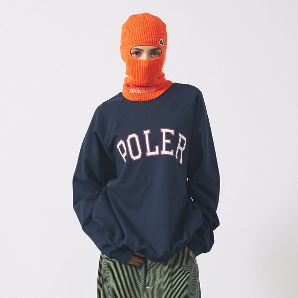 アバハウス（ABAHOUSE）/【POLER/ポーラー】COLLEGE RAGLAN CREW 流汗/カレ