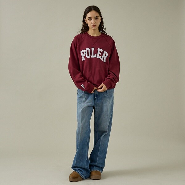 アバハウス（ABAHOUSE）/【POLER/ポーラー】COLLEGE RAGLAN CREW 流汗/カレ