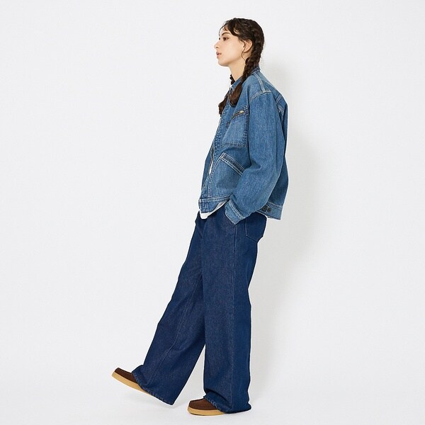 アバハウス（ABAHOUSE）/【Wrangler/ラングラー】WRANCHER WIDE DENIM/ランチャ_4