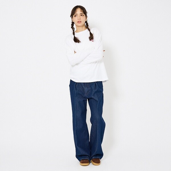 アバハウス（ABAHOUSE）/【Wrangler/ラングラー】WRANCHER WIDE DENIM/ランチャ_5