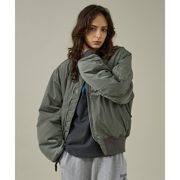 アバハウス（ABAHOUSE）/【Valley Apparel / バレーアパレル】LIGHT MA−1 フライ