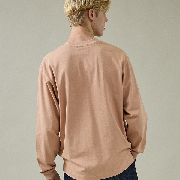 アバハウス（ABAHOUSE）/ワンポイント刺繍　クルーネック長袖Tシャツ_17