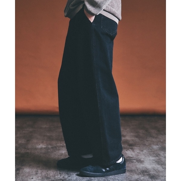 アバハウス（ABAHOUSE）/【ウォッシュ加工】12．5oz デニム パンツ / カーブデニム