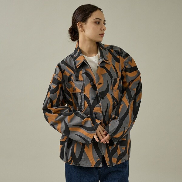 アバハウス（ABAHOUSE）/【MADE IN STANDARD】FATIGUE UNIFORM SHIRT_2