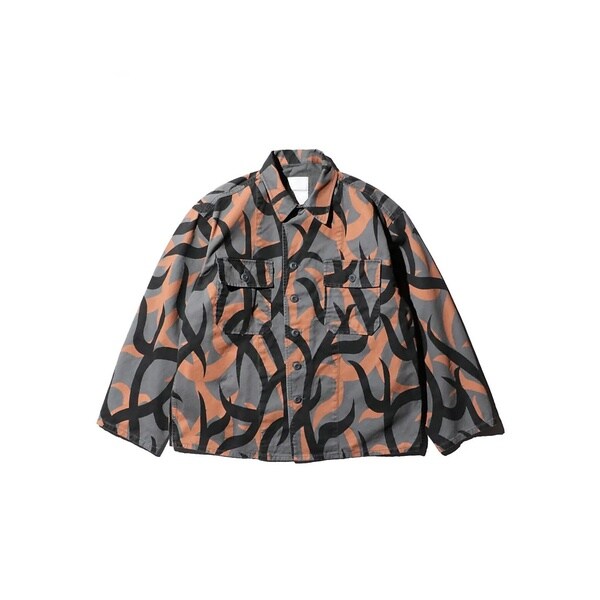 アバハウス（ABAHOUSE）/【MADE IN STANDARD】FATIGUE UNIFORM SHIRT_3