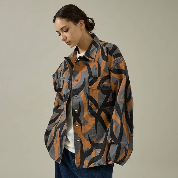 アバハウス（ABAHOUSE）/【MADE IN STANDARD】FATIGUE UNIFORM SHIRT_9