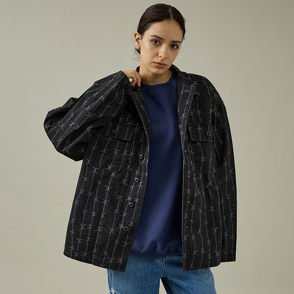 アバハウス（ABAHOUSE）/【MADE IN STANDARD】FATIGUE UNIFORM SHIRT_17