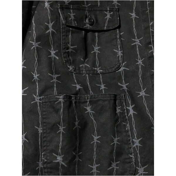 アバハウス（ABAHOUSE）/【PENNY‘S】PRINTED ENGINEER SHORT JACKET/ミ