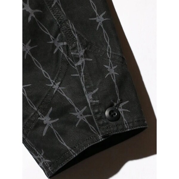 アバハウス（ABAHOUSE）/【PENNY‘S】PRINTED ENGINEER SHORT JACKET/ミ
