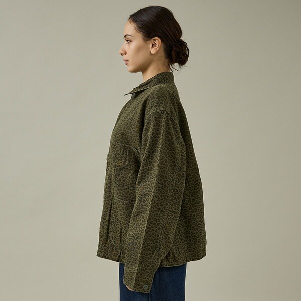 アバハウス（ABAHOUSE）/【PENNY'S】PRINTED ENGINEER SHORT JACKET/ミ