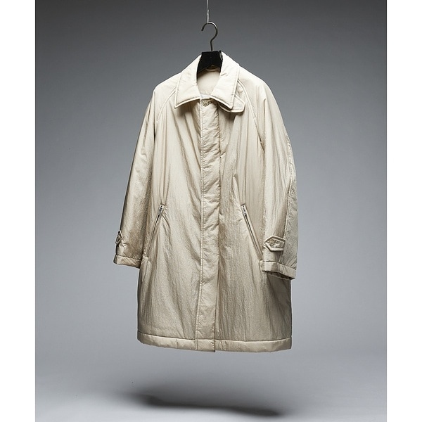 アバハウス（ABAHOUSE）/ワッシャーナイロン 中綿パデットコート / Padded Half Coat /