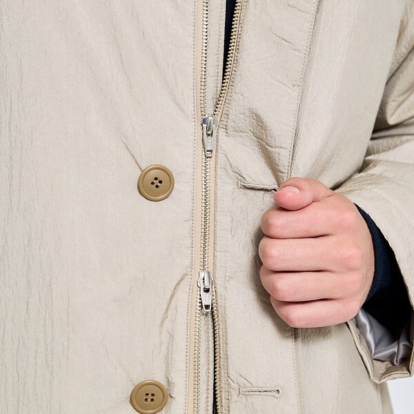 アバハウス（ABAHOUSE）/ワッシャーナイロン 中綿パデットコート