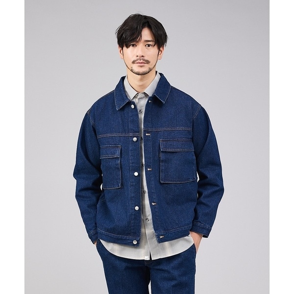 アバハウス（ABAHOUSE）/【セットアップ対応】デニムトラッカージャケット
