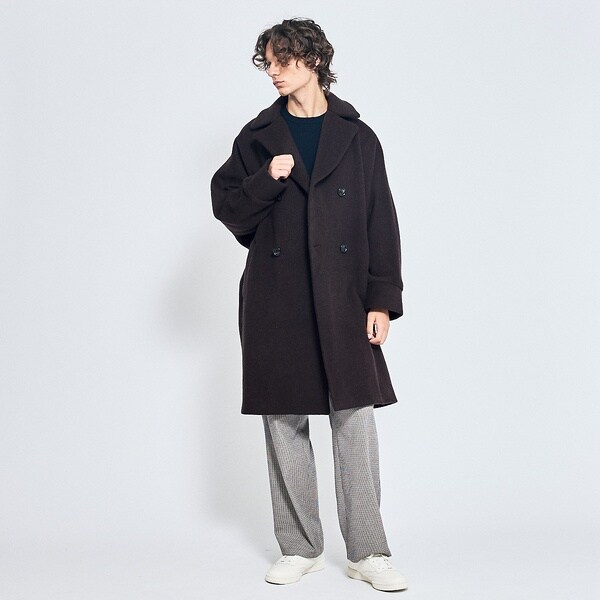 アバハウス（ABAHOUSE）/【TICCA/ティッカ】別注 ウール テントコート