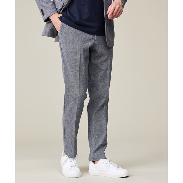 アバハウス（ABAHOUSE）/【セットアップ対応】ヘリンボーン ジャガード ニットスラックス