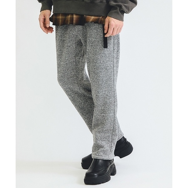 アバハウス（ABAHOUSE）/【JEMORGAN/ジェーイーモーガン】ニットフリースロングパンツ/防寒/ユニセ