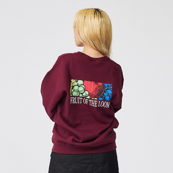 アバハウス（ABAHOUSE）/【FRUIT OF THE LOOM】PRINT SWEAT2/ロゴ/ユニセック
