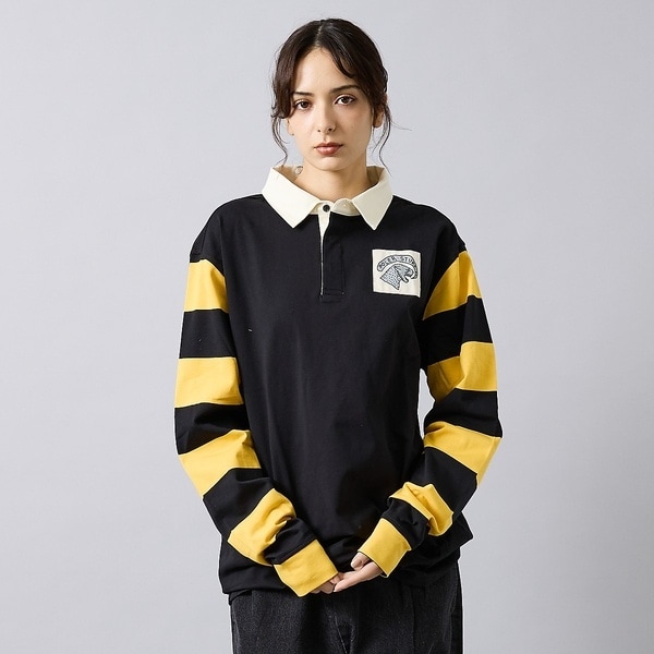 アバハウス（ABAHOUSE）/【POLER/ポーラー】COLWOOD RUGBY/ラガーシャツ/ユニセックス【