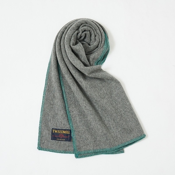 【NEW】アバハウス（ABAHOUSE）/【TWEEDMILL/ツイードミル】Lambswool Blanket Stit