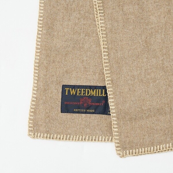 【NEW】アバハウス（ABAHOUSE）/【TWEEDMILL/ツイードミル】Lambswool Blanket Stit