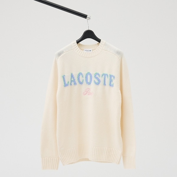 アバハウス（ABAHOUSE）/【LACOSTE / ラコステ】ブランドネームロゴシャギーニッティングセーター