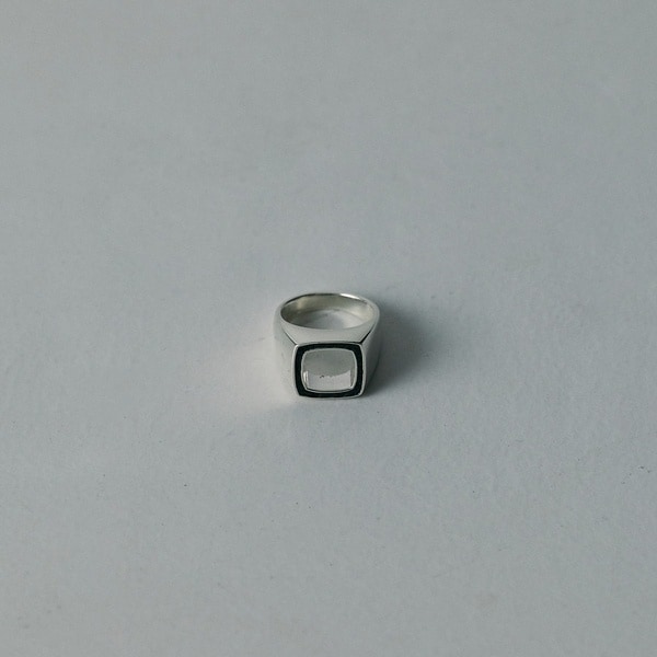 アバハウス（ABAHOUSE）/【UNISEX】CUSHION FRAME RING / クッションフレーム リ