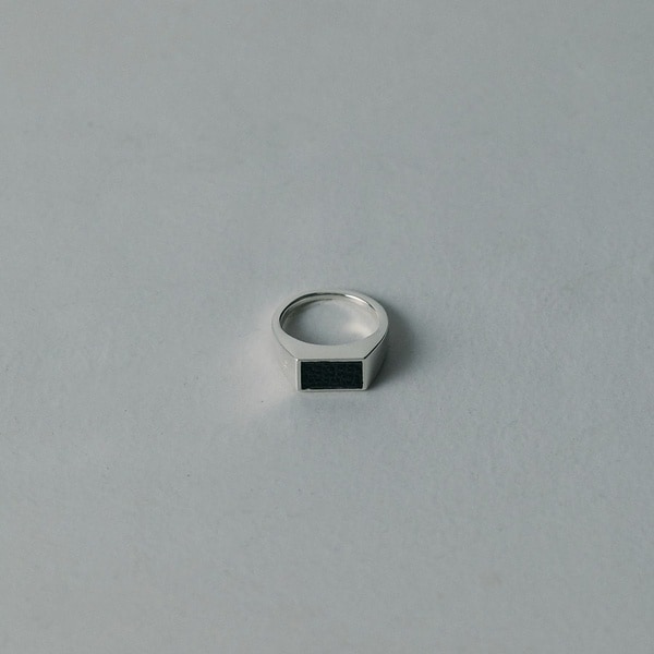 アバハウス（ABAHOUSE）/【UNISEX】SIGNET RECTANGLE RING / シグネットレクタ