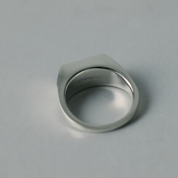 アバハウス（ABAHOUSE）/【UNISEX】SIGNET RECTANGLE RING / シグネットレクタ_1
