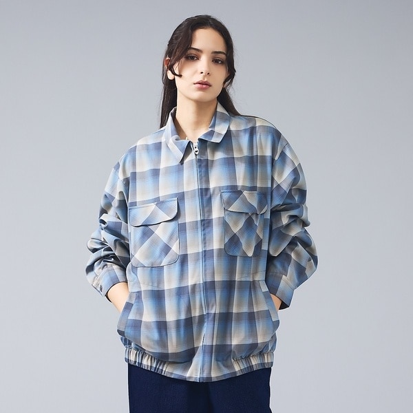 アバハウス（ABAHOUSE）/【PENDLETON/ペンドルトン】Zip Shirt Jacket/オンブレー