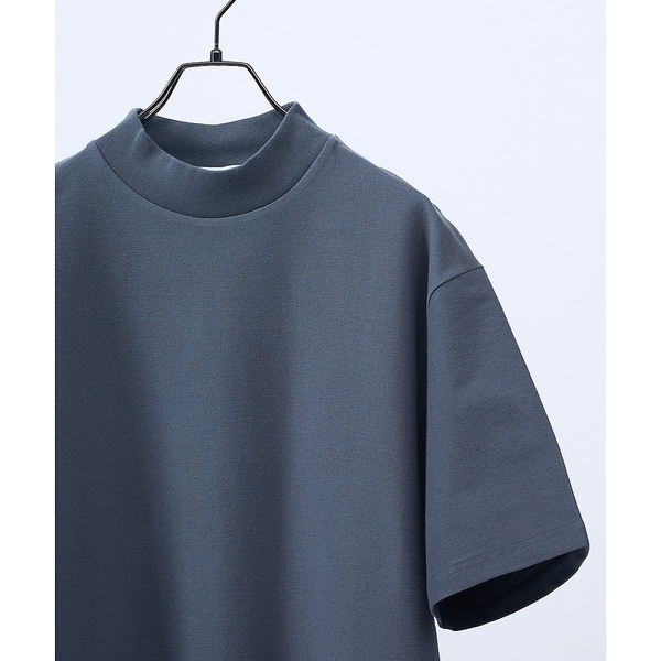 アバハウス（ABAHOUSE）/【接触冷感】モックネック Tシャツ / COVEROSS(R)_2