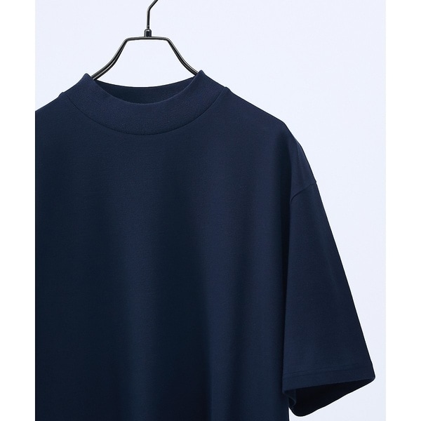 アバハウス（ABAHOUSE）/【接触冷感】モックネック Tシャツ / COVEROSS(R)_3